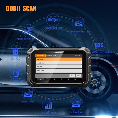 [Clearance Sale] GODIAG ODOMaster 7 inch Tablet OBDII Odometer Correction Tool One Year Free Update Online