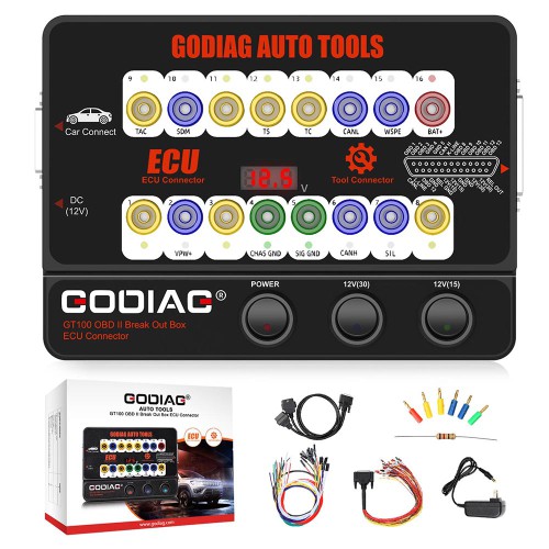 GODIAG BMW CAS4 & CAS4+ Test Platform Plus GODIAG GT100 Auto Tools Support All Key Lost, Add New Key, Synchronize Test and Troubleshooting