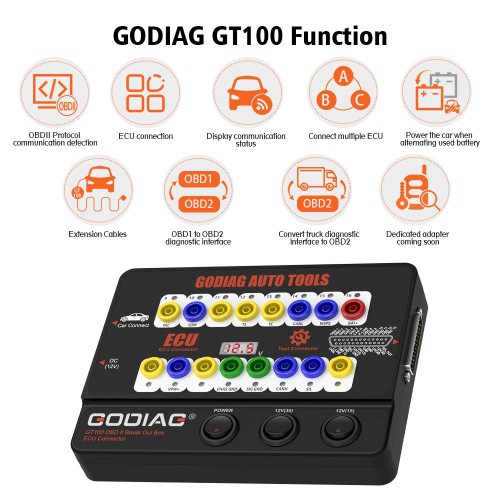 GODIAG BMW CAS4 & CAS4+ Test Platform Plus GODIAG GT100 Auto Tools Support All Key Lost, Add New Key, Synchronize Test and Troubleshooting