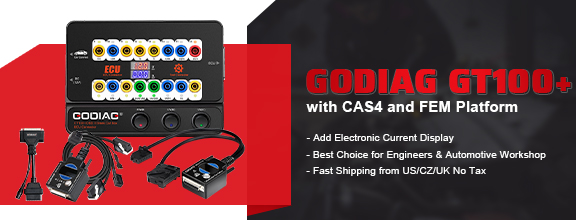 GODIAG GT100+ Breakout Box ECU Tool with BMW CAS4 and FEM Platform