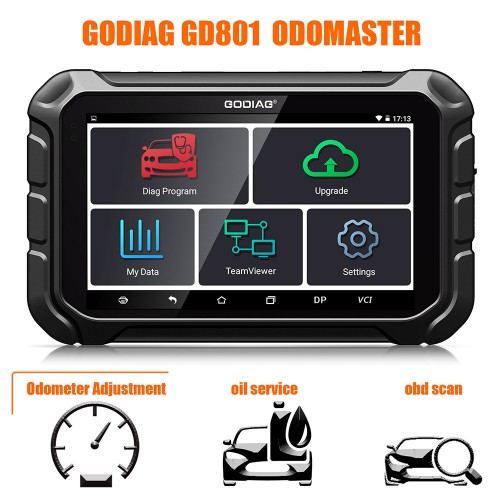 [Clearance Sale EU Ship] GODIAG ODOMaster 7 inch Tablet OBDII Odometer Correction Tool One Year Free Update Online