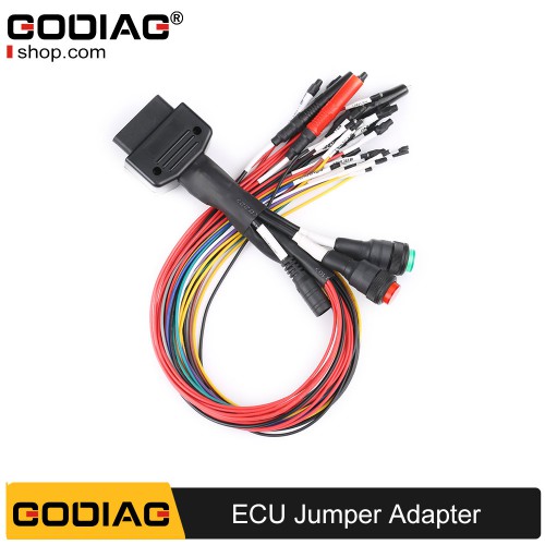 GODIAG Full Protocol OBD2 Jumper Adapter Used to Connect ECU for ECU Programing Via MPPS, FGTECH, KESSV2, BYSHUT, DISPROG
