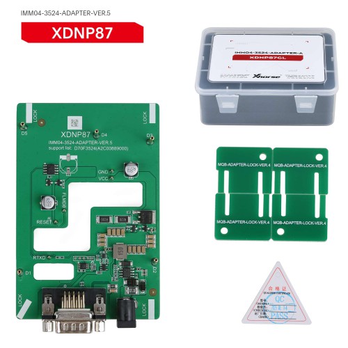 2024 Xhorse XDNPM3GL MQB48 Solder-Free Adapter 13 Full Set Adapters No Disassembly No Soldering Work with Multi-PROG, Key Tool Plus, VVDI Prog