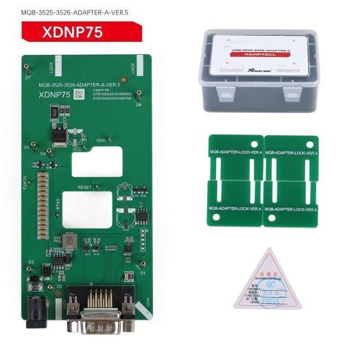 2024 Xhorse XDNPM3GL MQB48 Solder-Free Adapter 13 Full Set Adapters No Disassembly No Soldering Work with Multi-PROG, Key Tool Plus, VVDI Prog