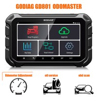 [US/UK/CZ Ship] GODIAG GD801 ODOMaster 7 inch Tablet OBDII Odometer Correction Tool One Year Free Update Online