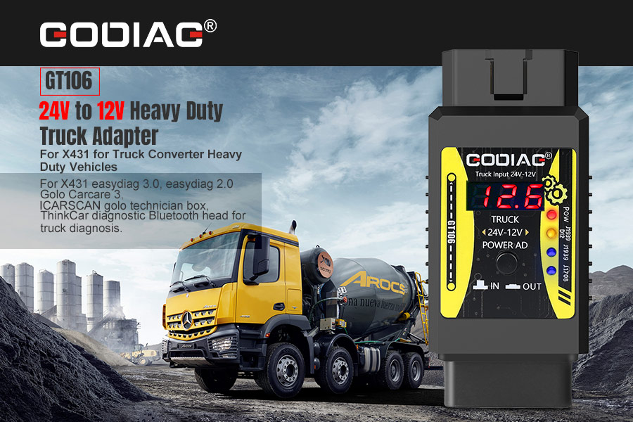 godiag-gt106-24V-to-12V-heavy-duty-truck-adapter