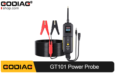 [UK/EU Ship] GODIAG GT101 4 in one DC 6-40V Circuit Tester Power Probe Relay Tester with Fuel Injector Cleaning and Testing