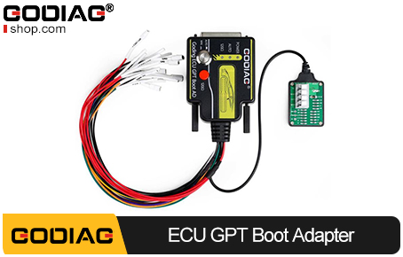GODIAG ECU GPT Boot AD ECU Connector for ECU Reading Writing No Need Disassembly Compatible with J2534/ Openport/ PCMFlash/ foxFlash