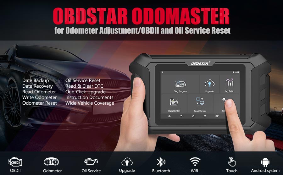 OBDSTAR ODO Master Full Version for Odometer Adjustment/ Oil Reset/ OBDII Functions 