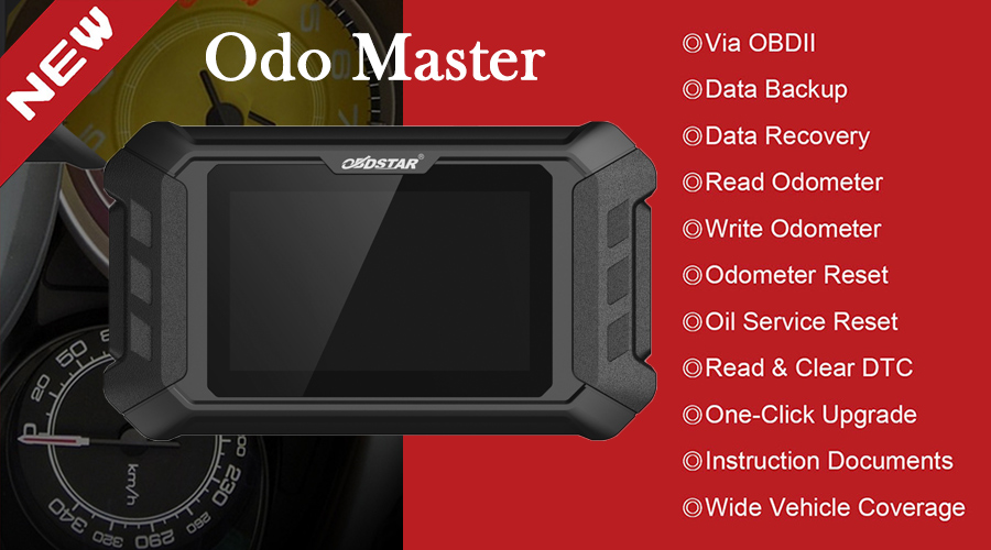 OBDSTAR ODO Master Full Version for Odometer Adjustment/ Oil Reset/ OBDII Functions 
