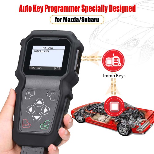 [Clearance Sale] GODIAG K101 for Mazda Subaru Hand-Held Professional OBDII Key Programmer