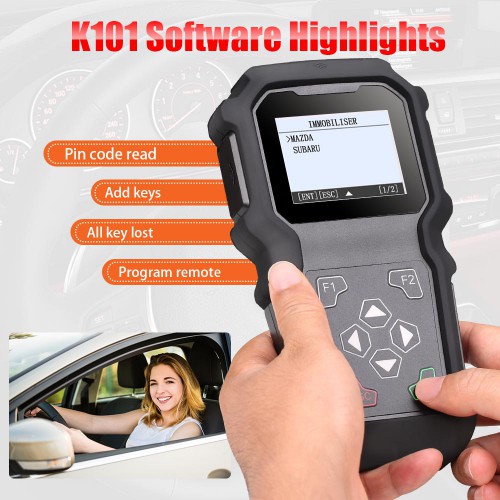 GODIAG K101 for Mazda Subaru Hand-Held Professional OBDII Key Programmer
