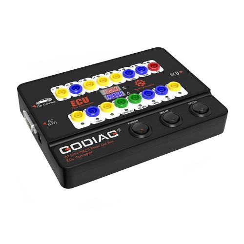 [US/UK/EU Ship] GODIAG GT100+ New Generation OBDII Break Out Box ECU Bench Connector with Electronic Current Display and CANBUS Protocol