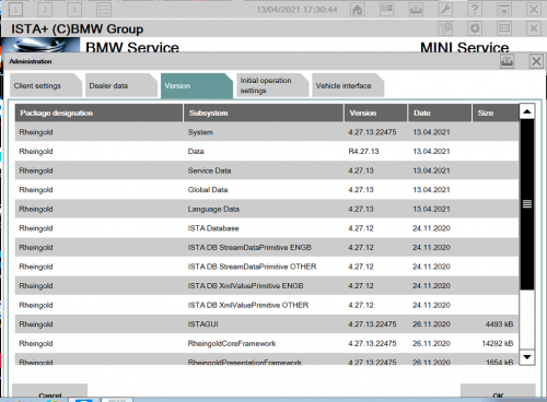 1TB SSD BMW ISTA-D 4.39 ISTA-P 68.0.800 Software Win10 for GODIAG V600-BM VXDIAG VCX SE