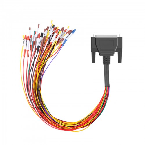 Colorful Jumper Cable DB25 for GODIAG Auto Tools GT100 and All ECU Connection
