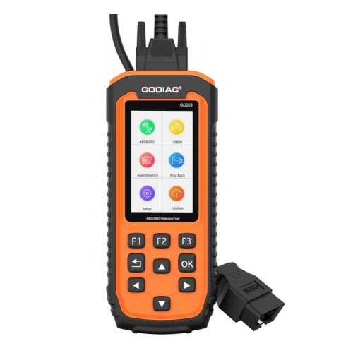 [US/UK/EU Ship] GODIAG GD203  ABS/SRS OBD2 Scan Tool with 28 Service Reset Functions Free Update Online for Lifetime
