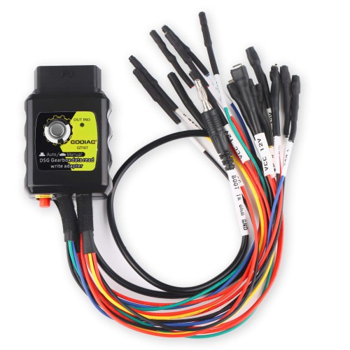 [US/EU Ship] GODIAG GT107 DSG Gearbox Data Read/Write Adapter with GT105 plus OBD2 Jumper Breakout Tricore Cable for ECU Programing