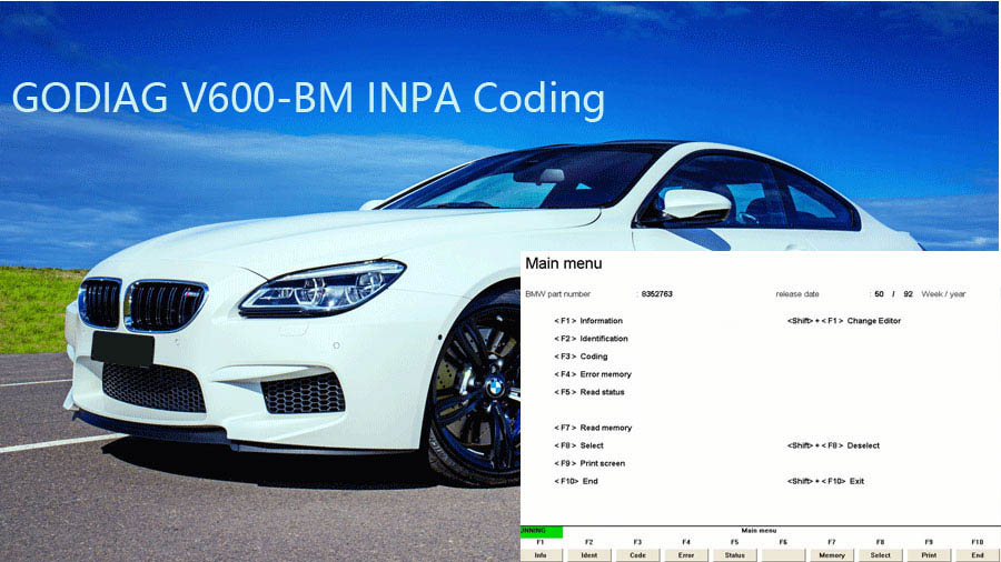 Godiag V600-BM INPA Coding