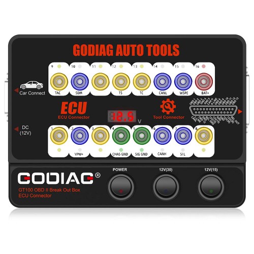 GODIAG GT100 Breakout Box ECU Tool with BMW CAS4 CAS4+ and FEM/BDC Test Platform Support All Key Lost