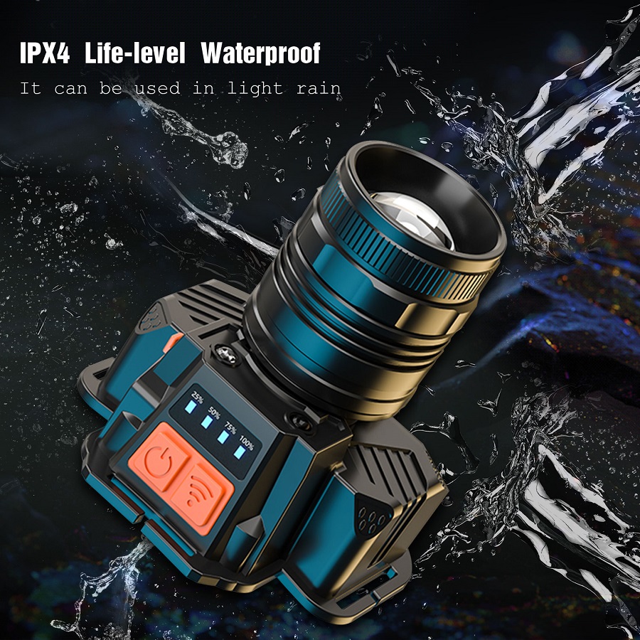 LED Headlamp IPX4 life-level waterproof