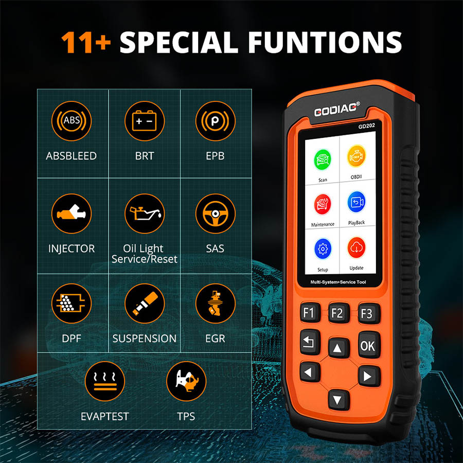 GODIAG GD202 11 Special Functions